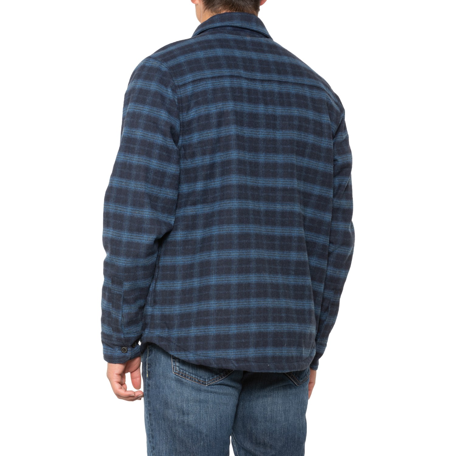 American Outdoorsman SherpaBonded Flannel Shirt Jacket (For Men