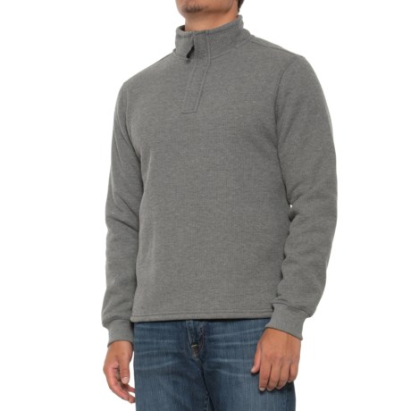 American Outdoorsman Sherpa-Bonded Waffle-Knit Shirt (For Men) - Save 40%