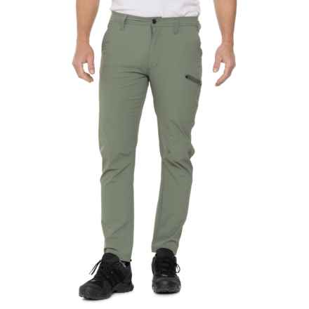 American Outdoorsman Stretch Micro-Ripstop Pants - UPF 50 in Agave Green