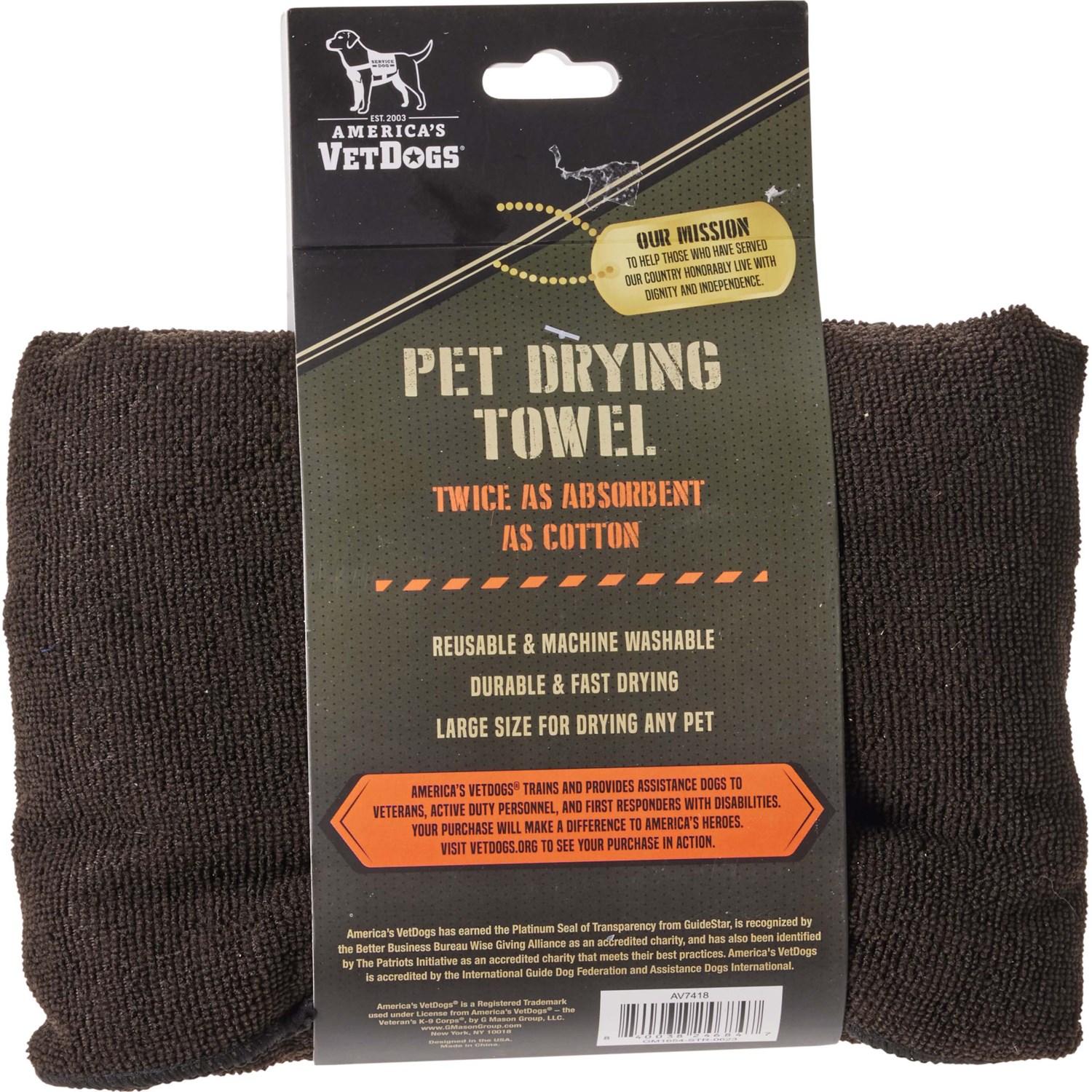 Elvira Microfiber Waffle Weave Towel – Lucky Dog Accessories