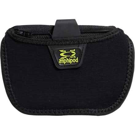 AMPHIPOD Micropack Satellite Lock-On Pouch in Black