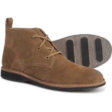 mens black suede chukka boots