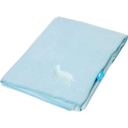 Animal Planet Microfiber Pet Drying Towel - 44x27.5” in Aqua - Closeouts