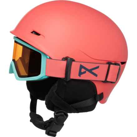 Anon Define Snowboard Helmet (For Boys and Girls) in Coral