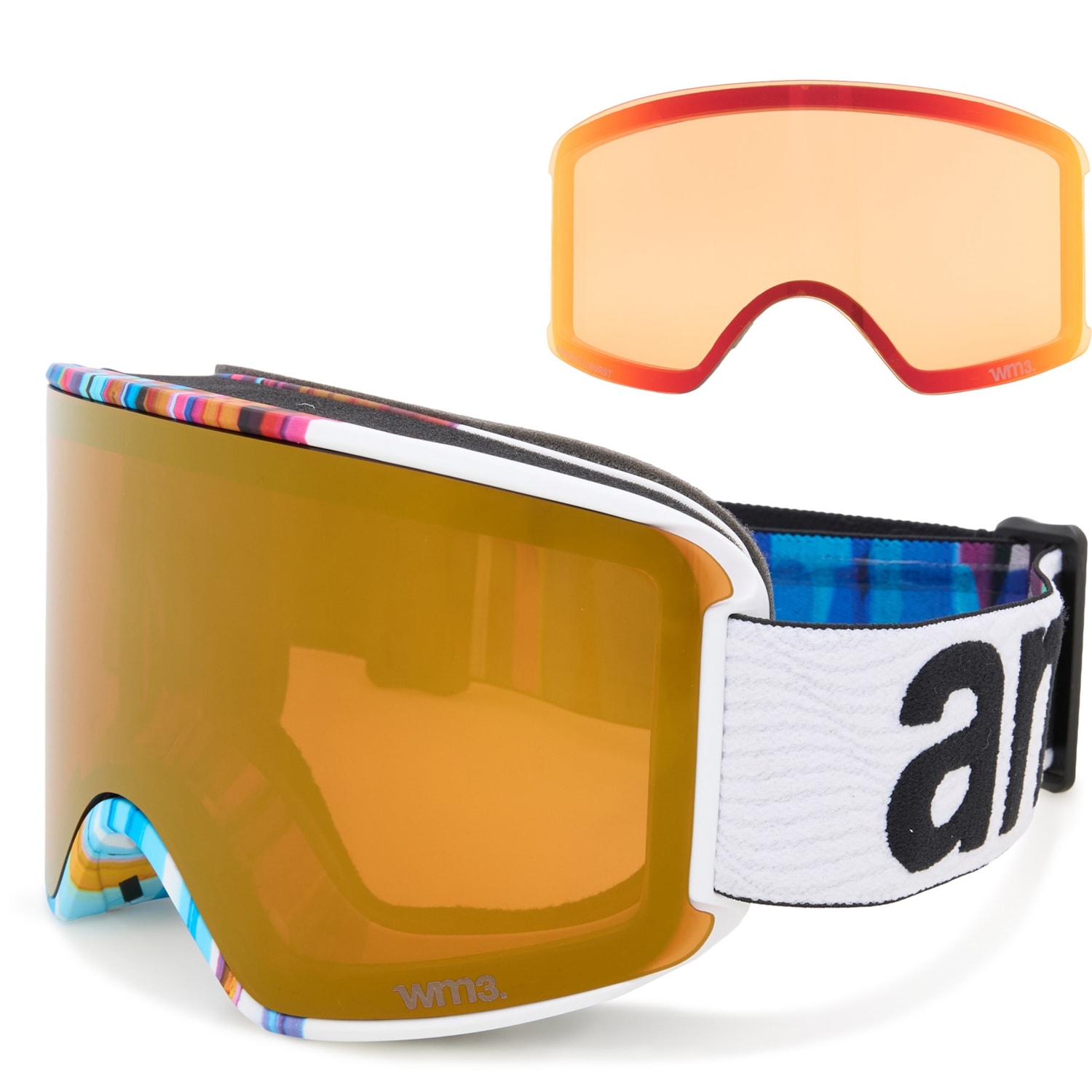 Anon WM3 Ski Goggles with MFI® Face Mask - Extra Lens - Save 64%