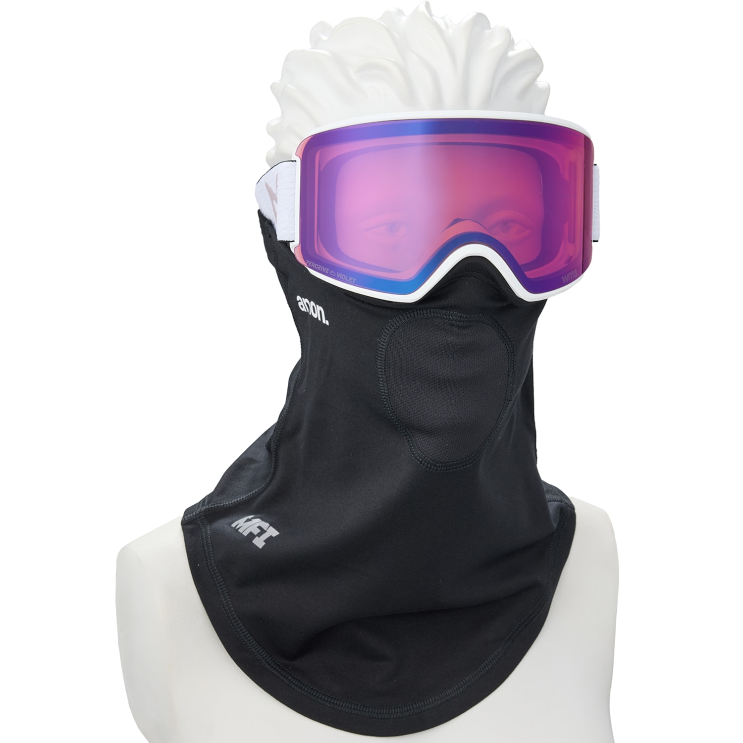 スキー・スノーボードアクセサリー Anon WM3 Goggles + Bonus Lens, Face Mask Anon WM3 Ski Goggles with MFI® Face Mask - Extra Lens - Save 64%