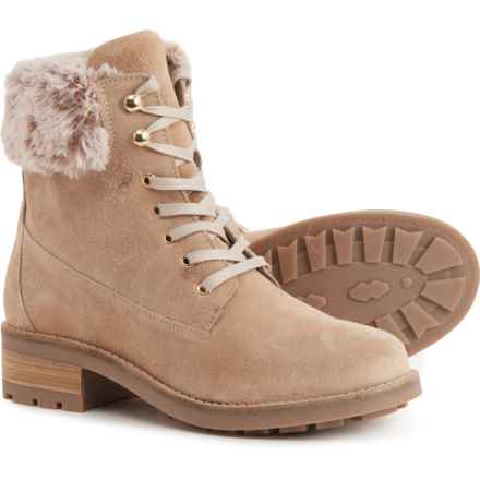 ANTONIO FARIA Made in Portugal Lexi Boots - Suede (For Women) in Sand