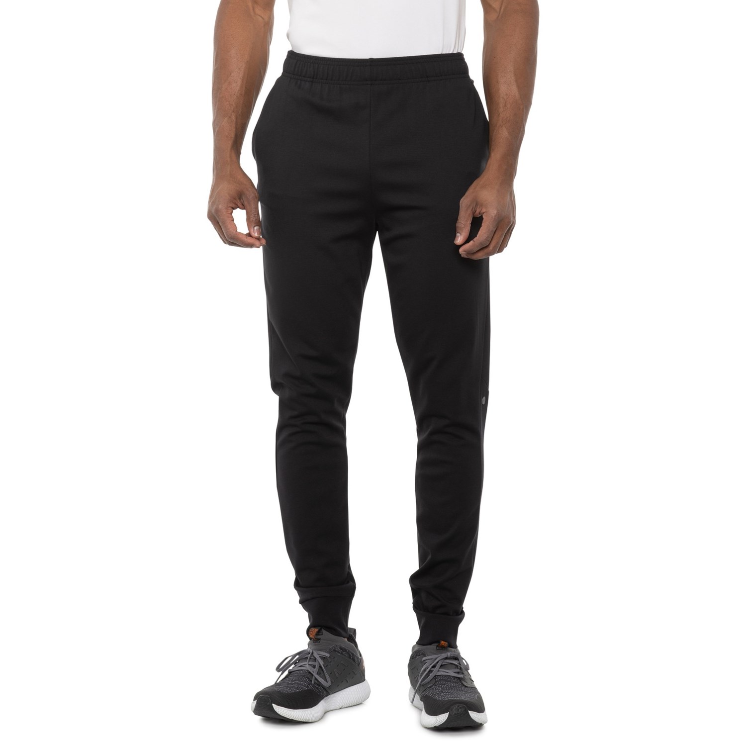 Apana Slim Fit Ponte Joggers (For Men) - Save 45%