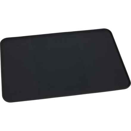Apex Medium Silicone Pet Food Placemat - 22x15” in Black