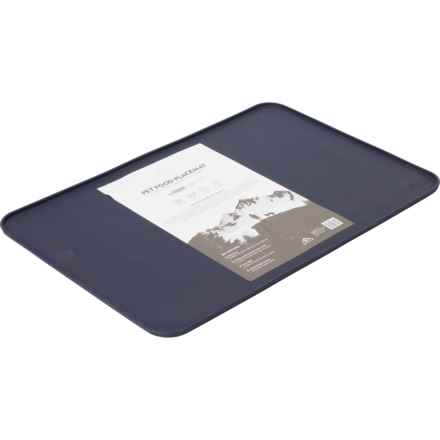 Apex Medium Silicone Pet Food Placemat - 22x15” in Navy