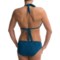 9013D_3 Aqua Soleil O-Ring Halter Bikini Top (For Women)