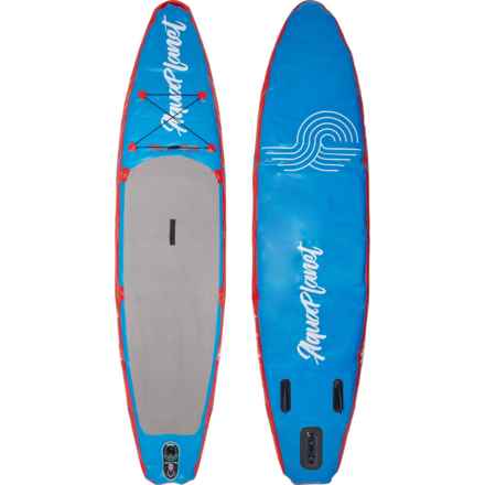 AQUAPLANET Pace Inflatable Stand-Up Paddle Board Package - 10’6” in Royal Blue