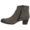 178FR_4 Ara Florrie Ankle Boots - Nubuck, Side Zip (For Women)