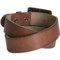 7177U_2 Arbor Bamboo Belt - Small Icon Buckle, Leather (For Men and Women)