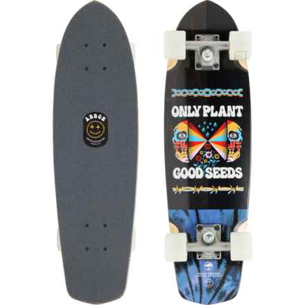 Arbor Skateboards Pocket Rocket Cruiser Complete Skateboard - 27” in Boss Dog Artist Pocket Rocket