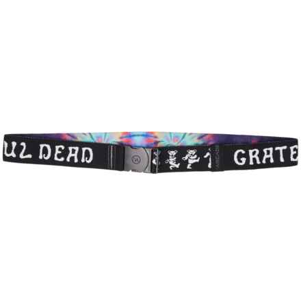 ARCADE Grateful Dead Dancing Bears Belt in Black