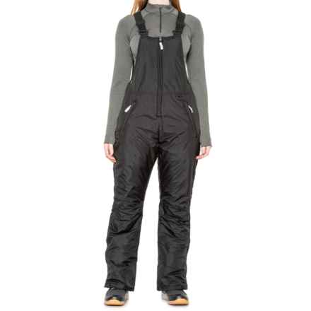 Arctic Quest Basic Cargo Ski Bib Pants - Insulated in Black