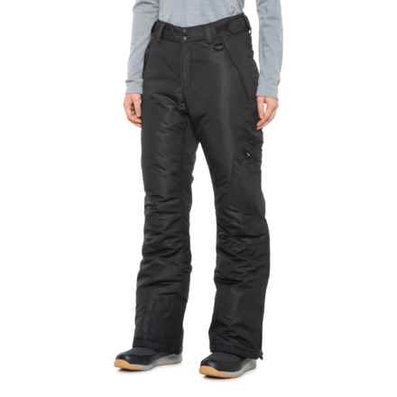 Arctic Quest Cargo Ski Pants - Insulated in Black