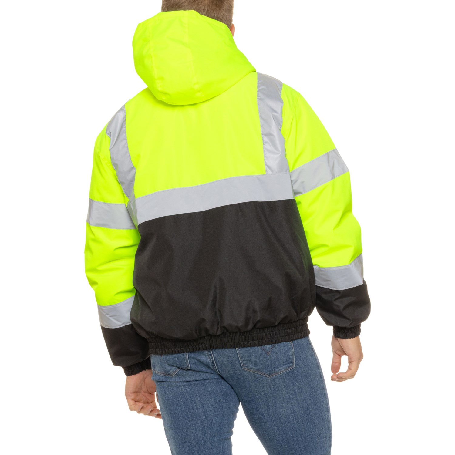 Arctic Quest High Visibility Bomber Jacket - Insulated - Save 63%