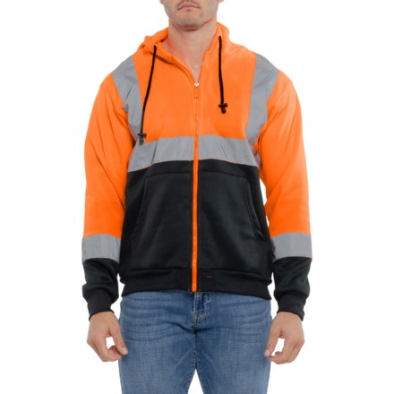 (取寄) アークティック クエスト ハイヴィシビリティ フリース ブーディ Arctic Quest High-Visibility Fleece Hoodie  Safety Orange Men's Arctic Quest Fleece Hoodie in Clothing average savings of 57