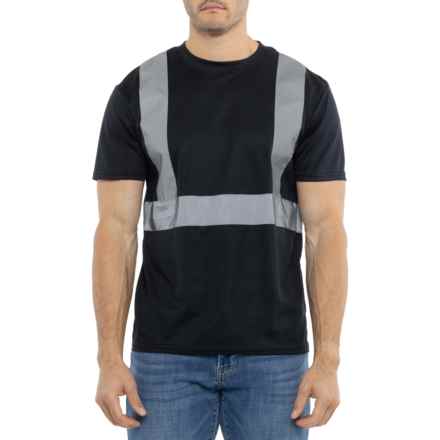 Arctic Quest Safety High-Visibility T-Shirt - Short Sleeve in Black