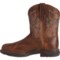 4YDXM_4 Ariat Anthem Shortie Cowboy Boots - 8”, Round Toe, Leather (For Women)