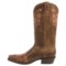 178GA_5 Ariat Ardent Cowboy Boots - Leather, Embroidered Details, Square Toe (For Women)