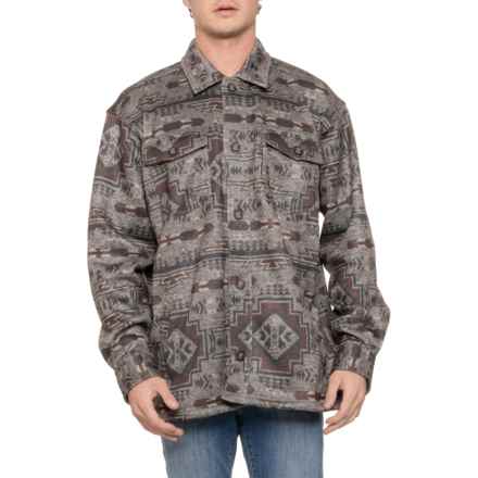 Ariat Caldwell Printed Shirt Jacket in Brindle