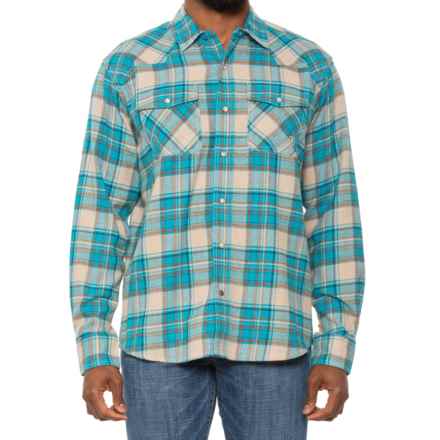 Ariat Handley Retro Snap Shirt - Long Sleeve in Sylvian Teal