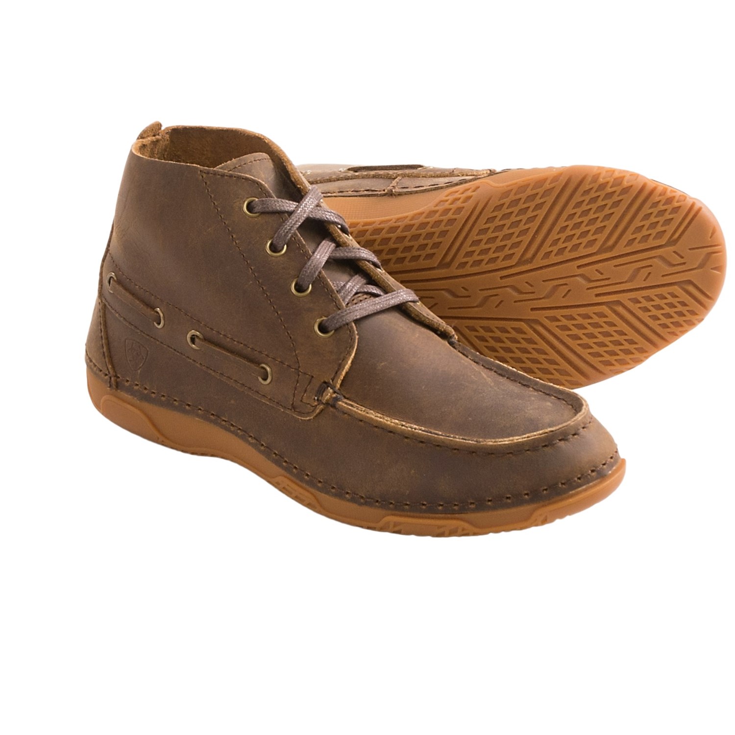 Ariat Holbrook Leather Chukka Boots (For Toddlers) - Save 74%