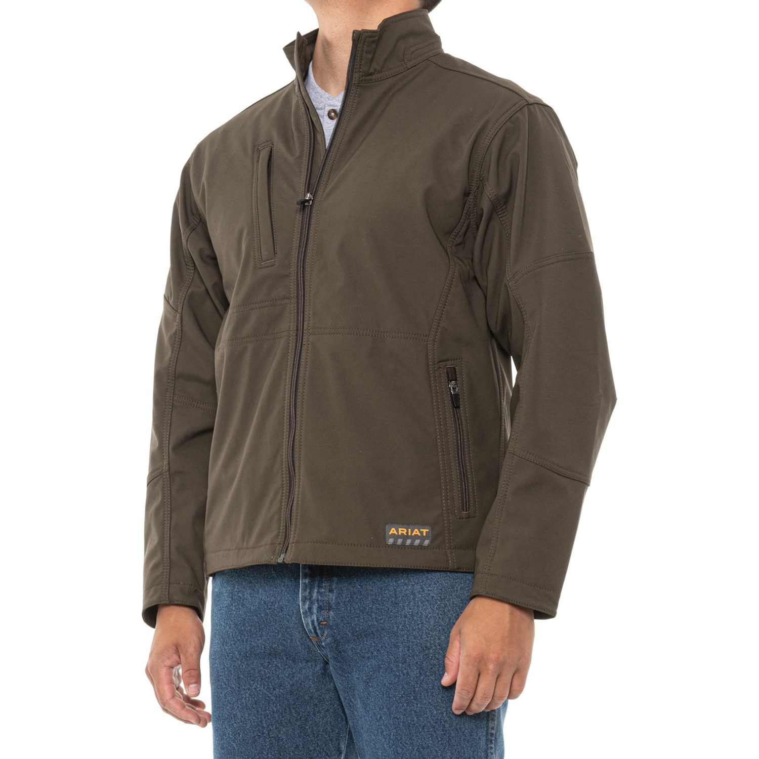 Ariat Rebar Stretch Canvas Softshell Jacket (For Men) - Save 38%