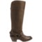 178FY_4 Ariat Sadler Tall Cowboy Boots - Leather, Almond Toe (For Women)