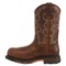 418JM_5 Ariat WorkHog Cowboy Work Boots - Composite Safety Toe, 11” (For Women)
