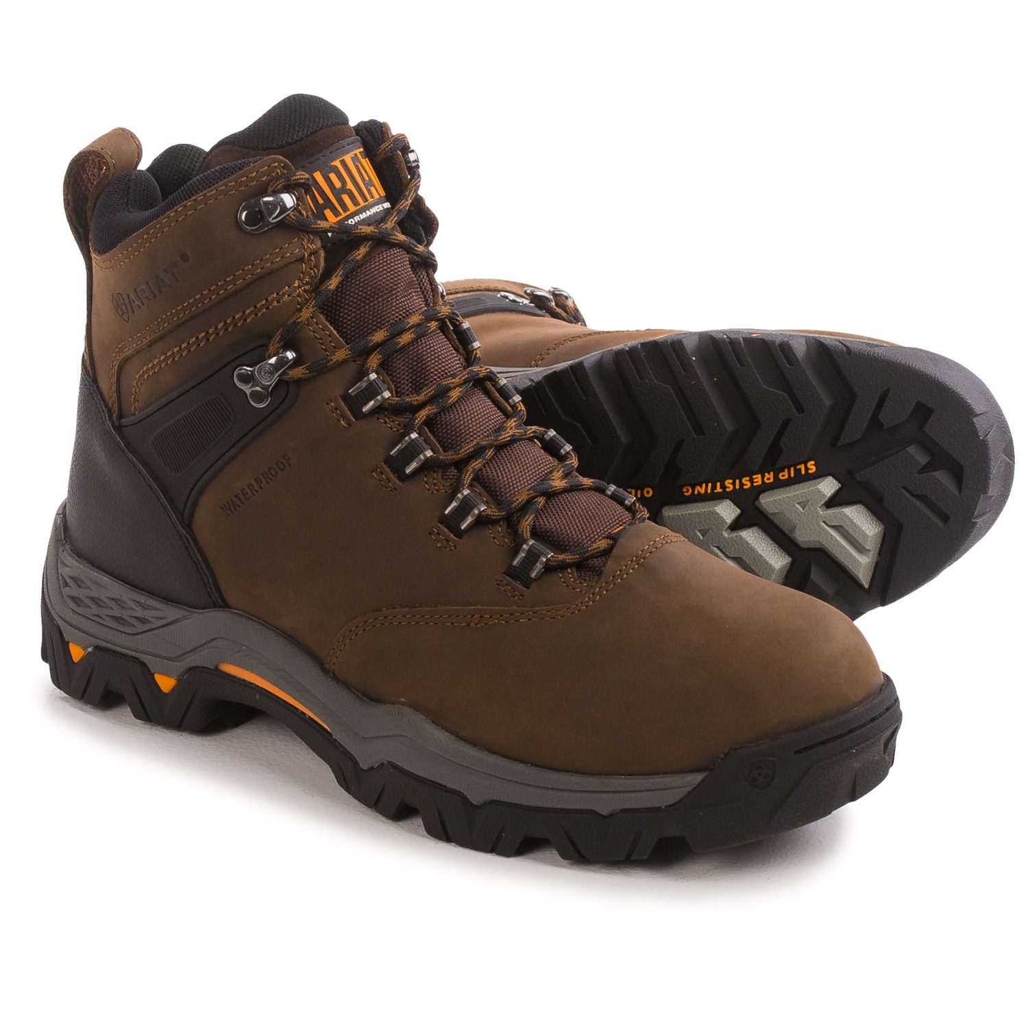 Ariat WorkHog Trek 6” Work Boots (For Men) - Save 71%
