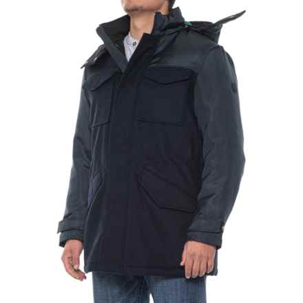 Armani Exchange Heavyweight Jacket - Insulated in Navy