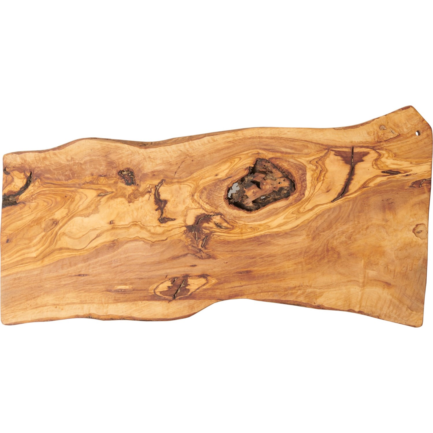 ARTE LEGNO Made in Italy Olive Wood Irregular Cutting Board 12x23” Save 39