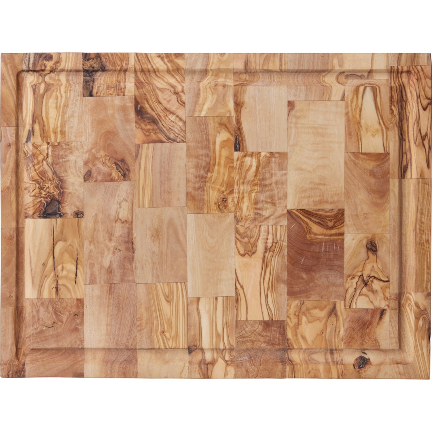 ARTE LEGNO Made in Italy Olive Wood Rectangular Cutting Board 15.5” Save 55