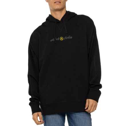 ARTILECT Artilectual Script Hoodie - Merino Wool in Black