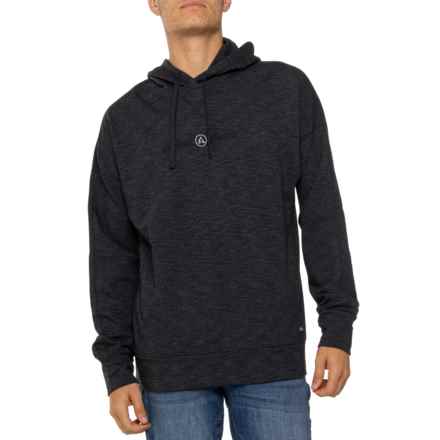 ARTILECT Artilectual Script Hoodie - Merino Wool in Dusk Blue