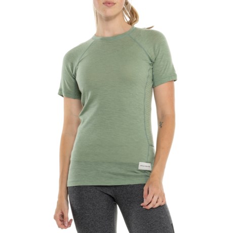 (取寄) アーティレクト ボウルダー 125 ベース レイヤー トップ - メリノ ウール, ショート スリーブ ARTILECT Boulder 125 Base Layer Top - Merino Wool, Short Sleeve  Sea Spray ARTILECT Boulder 125 Base Layer Top - Merino Wool, Short Sleeve