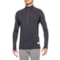 ARTILECT Boulder 125 Base Layer Top - Merino Wool, Zip Neck, Long Sleeve in Dusk Blue/Black