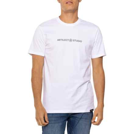 ARTILECT Branded T-Shirt - Organic Cotton, Short Sleeve in White