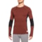 ARTILECT Darkhorse 185 Zoned Base Layer Top - Merino Wool, Long Sleeve in Andorra/Black