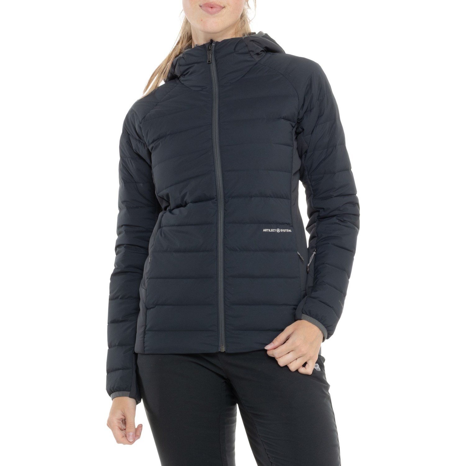 ARTILECT Divide Fusion Stretch Down Hooded Jacket - 700 Fill