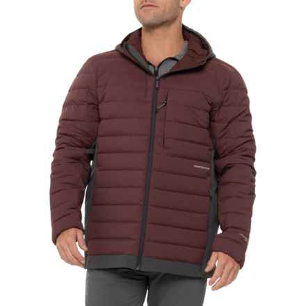 ARTILECT Divide Fusion Stretch Down Jacket - 700 Fill Power in Amaranth/Ash