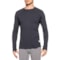 ARTILECT Flatiron 185 Base Layer Crew Top - Merino Wool, Long Sleeve in Dusk Blue/Black