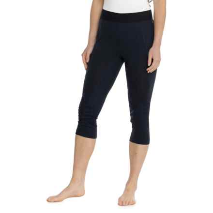 ARTILECT Goldhill 125 Zoned 3/4 Base Layer Leggings - Merino Wool in Black