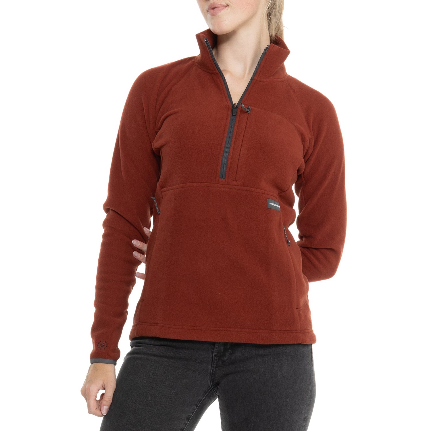 ARTILECT Halfmoon Bio Pullover Jacket - Zip Neck - Save 66%