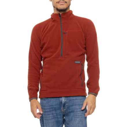 ARTILECT Halfmoon PrimaLoft® BIO Shirt - Zip Neck, Long Sleeve in Fired Brick