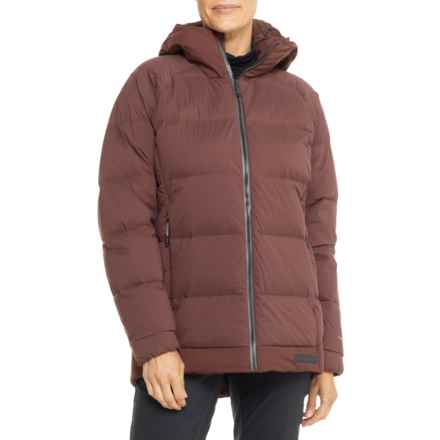 ARTILECT High AF Down Stretch Parka - 700 Fill Power in Amaranth